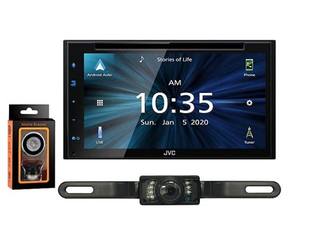 Jvc Kw V Bt Dvd Receiver W Fixed Touchscreen Monitor Reverb