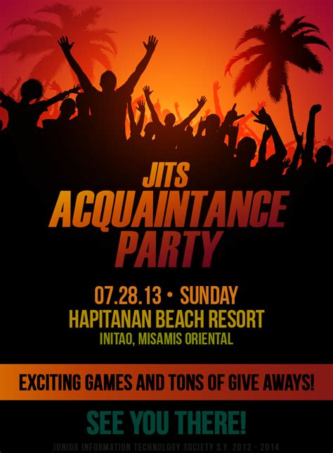 Jits Acquaintance Party 2013 By Skeuomorph18 On Deviantart