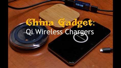 China Gadgets Qi Wireless Chargers Review Youtube