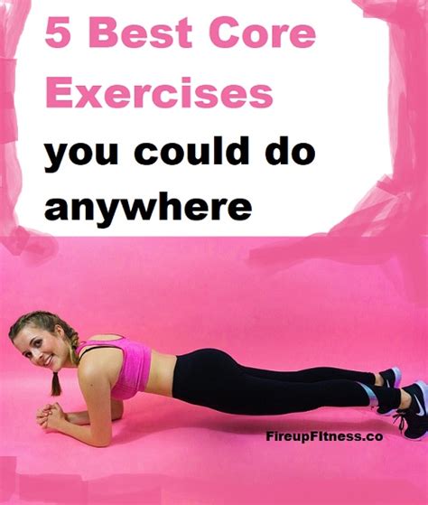 Exercises To Work Off Your Waist And Curve Out That Core