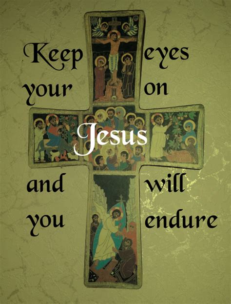 Keep Your Eyes On Jesus Deeper