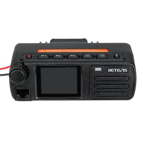 Retevis Rt M Cm Dual Band Dmr Mobile Radio With Gps Aprs