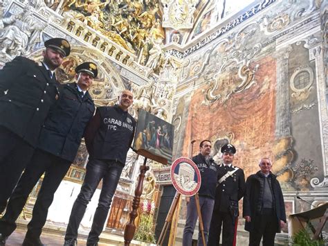 I Carabinieri Del Nucleo Tutela Patrimonio Culturale Di Palermo