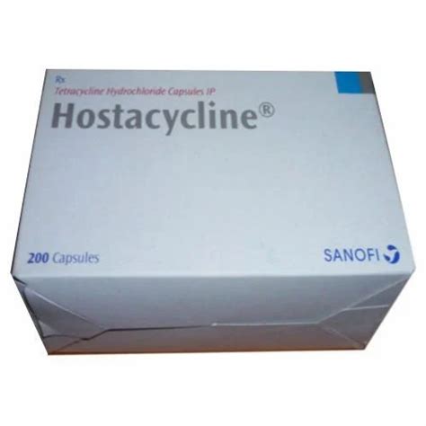 Hostacycline Mg Tetracycline Hydrochloride C Apsules Mg At Best