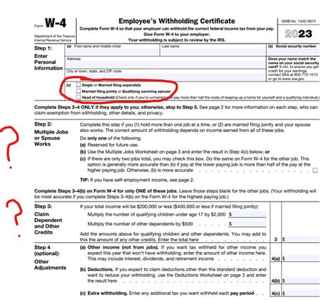 Need Help Filling Out My W 4 As A Married Couple For The Very 1st Time