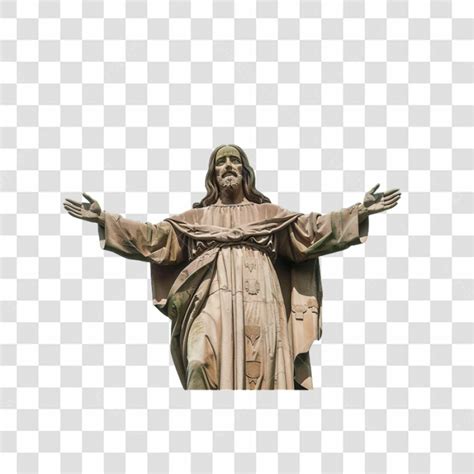 Estátua 3d jesus png transparente download 41603 Criativo Dahora