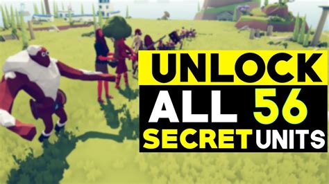 Tabs How To Unlock All Secret Units 56 Secret Units For 2021