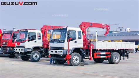 Units New Isuzu Fvr Hp Crane Truck Are Exported Isuzuv