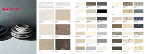 Wilsonart Solid Surface Color Chart