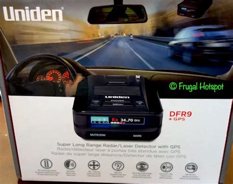 Costco Sale - Uniden DFR9 Radar Detector Bundle $189.99