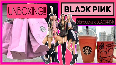 Blackpink X Starbucks Turn Up Your Summer Unboxing Blackpink