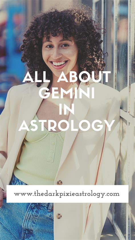 All About Gemini In Astrology The Dark Pixie Astrology