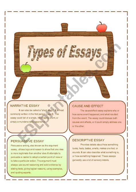 Types Of Essay