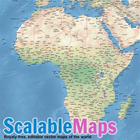 ScalableMaps Vector Maps Of Tanzania