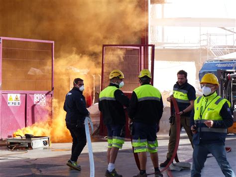 Stp Shipyard Palma Refuerza Sus Habilidades En Prevenci N De Incendios