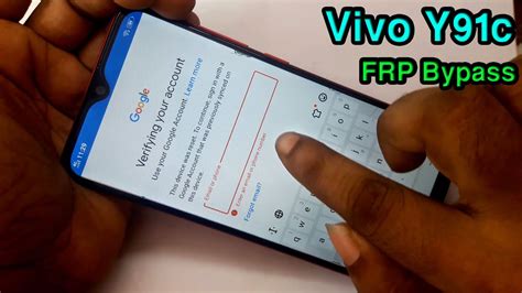 Vivo Y C Frp Bypass Vivo Google Account Remove Google Account