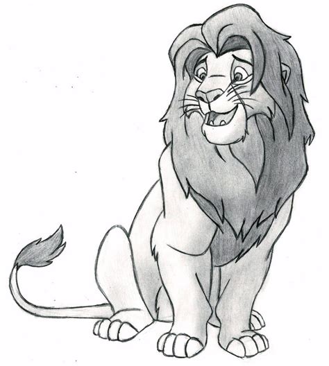 The Lion King Simba By 09dianime Lion King Drawings Disney