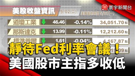 【歐美股】投資人靜待fed利率會議 美股主指多收低｜五一勞動節假期 歐洲股市休市一天｜ 歐美股｜ 寰宇新聞 Globalnewstw Youtube