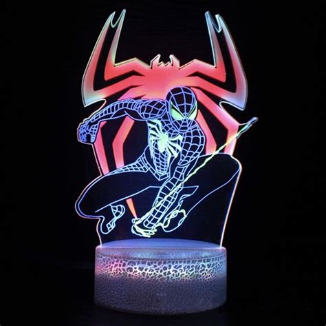 Spider Man D Lampe Enhance Your Space With The Marvel Superhero