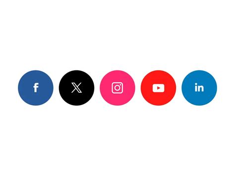 Social Media Icon Rounded And Colored Logo Png Vector In Svg Pdf Ai