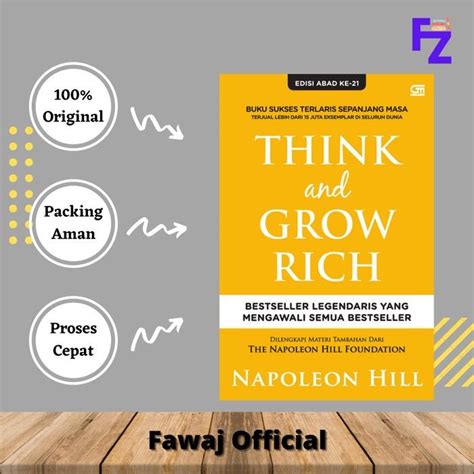 Buku Think And Grow Rich Edisi Abad Ke 21 Original Lazada Indonesia