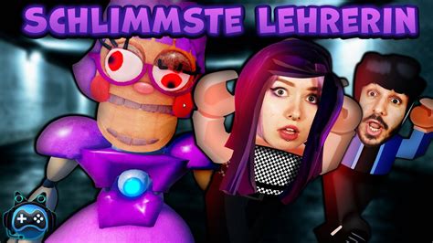 ENTKOMME VOR DER LEHRERIN Escape Obby Roblox Deutsch YouTube