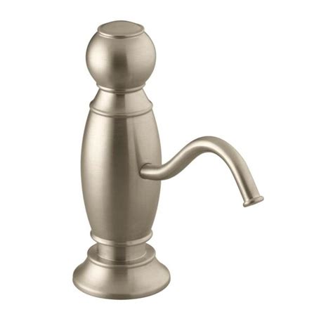 Kohler Vibrant Brushed Nickel Soaplotion Dispenser At