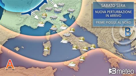 Meteo Intensa Perturbazione In Arrivo Prime Piogge Entro Stasera I