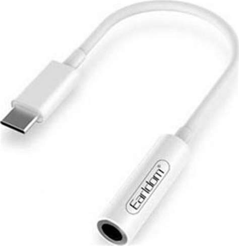 Earldom ET OT32 Μετατροπέας USB C male σε 3 5mm female Λευκό Skroutz gr