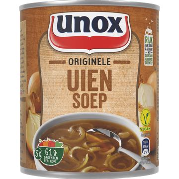 Unox Soep In Blik Originele Uiensoep 800ml Bestellen Jumbo