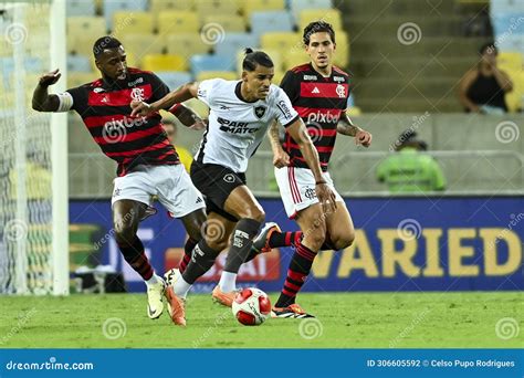 Flamengo Vs Botafogo By Carioca Championship Editorial Photography