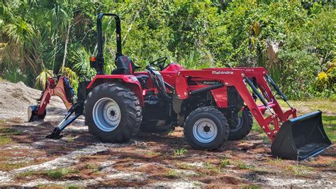 2025 Mahindra 4500 Series 4540 4wd Crystal Tractor And Equipment