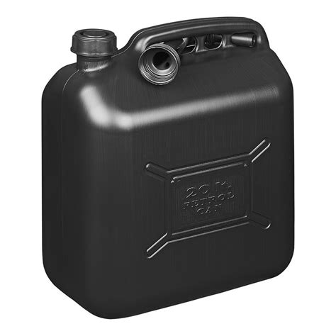 Set Van X Zwarte Jerrycan Watertank Met Schenktuit Voor Benzine En