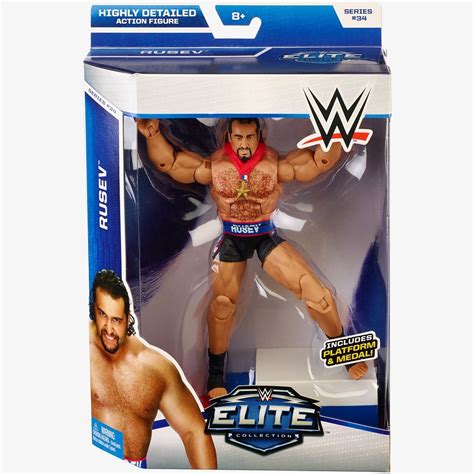 Rusev Wwe Elite Collection Series 34 Action Figure