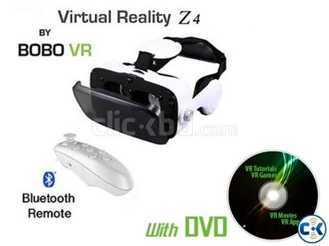 BOBO VR Z4 3D VR Headset With Headphone ClickBD