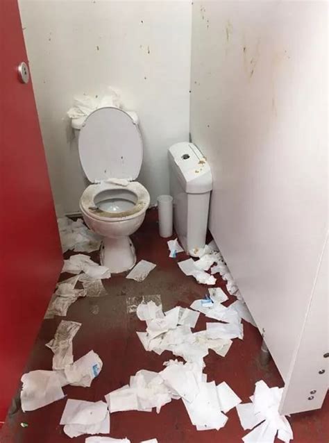 Farm Boss Slams Disgusting Customer Who Trashed Toilet And Used Poo To Scrawl Profanities On