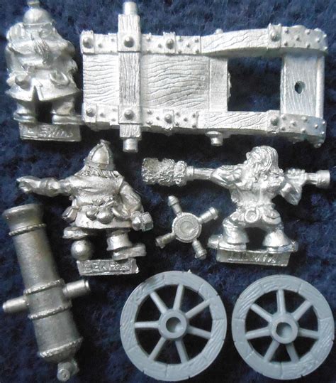 1996 Dwarf Cannon 0205014 Citadel Dwarven Warhammer Army War Machine