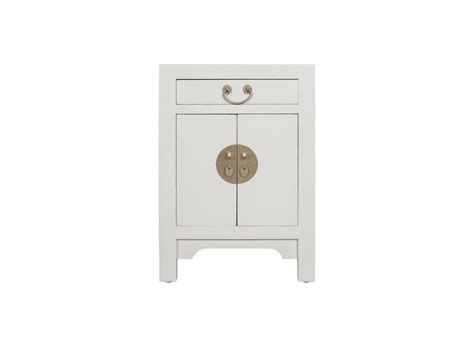 Chinese Bedside Table Sky Blue Orientique Collection W Xd Xh Cm