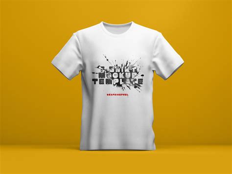 Tshirt Mockup Template - Graphicsfuel