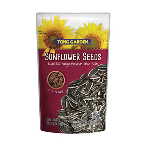 Tong Garden Sunflower Seeds With Shell Salted G Shopee Malaysia