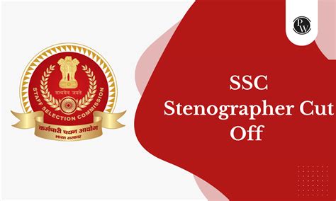 SSC Stenographer Cut Off 2024 Category Wise Steno Cut Off PDF