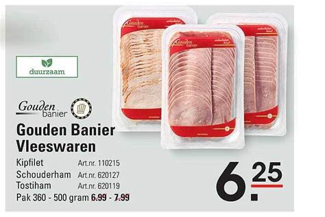 Gouden Banier Vleeswaren Kipfilet Schouderham Of Tostiham Aanbieding