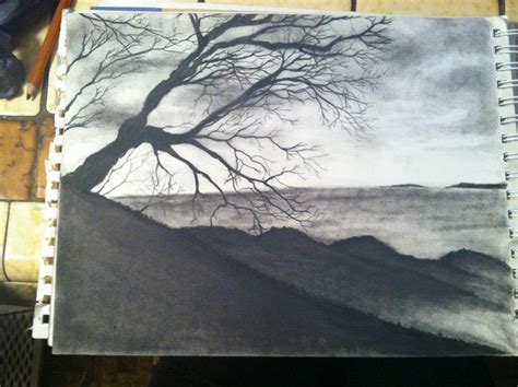 Charcoal Trees By Juliejjuulliiee On Deviantart