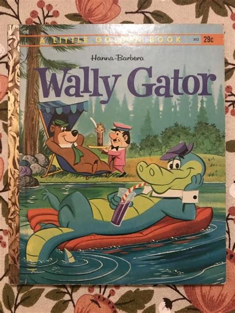 1963 Wally Gator Hanna Barbera Little Golden Book By Tom Etsy