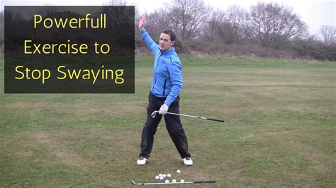 Stop Swaying Or Sliding In The Golf Swing Youtube