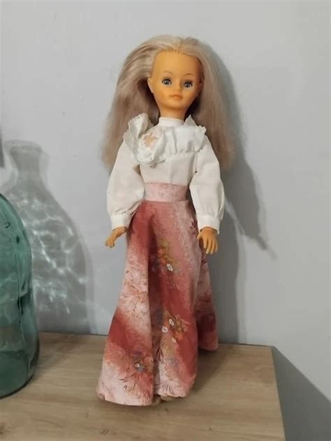 POUPÉE CATHIE DE Bella Yeux Bleus Blonde vintage EUR PicClick FR