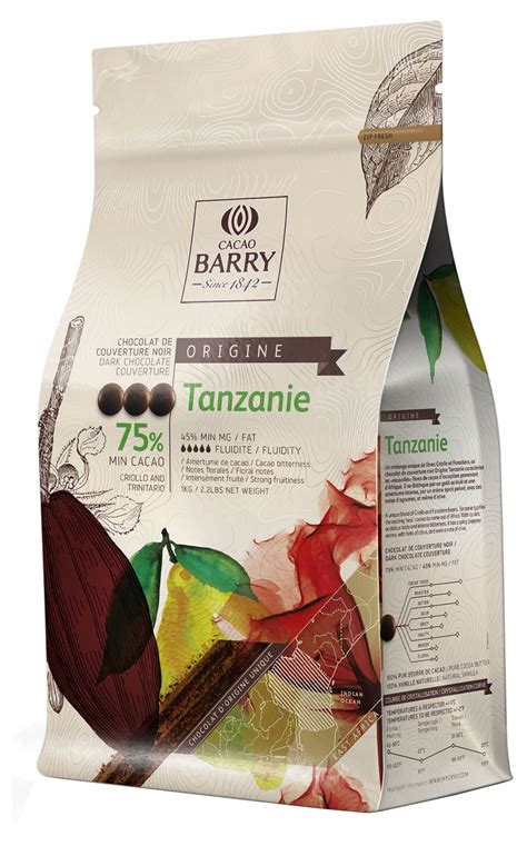 Chocolat Noir Tanzanie Cacao Barry 1 Kg Meilleur Du Chef