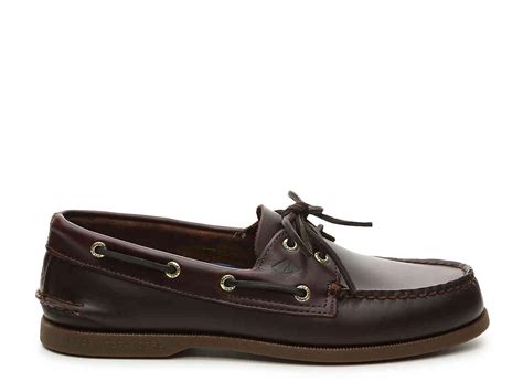 Sperry Top-Sider Leather A/o Amaretto Boat Shoe in Dark Brown (Brown ...