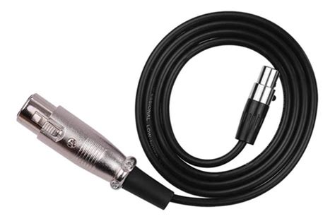 Cabo Xlr Balanceado Para Mixer De Microfone De 1 Metro Frete grátis