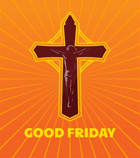 Premium Vector Jesus Cross Good Friday Vector Illustration Poster